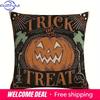 Home Decor Halloween Themed Spooky Decorative Pillow Covers Pattern Cushion Cover Suitable For Sofa Bedroom Car Pillow Cover