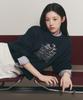 Malittepeulangsowajeobeo Lemon Classic Logo Sweatshirt Navy