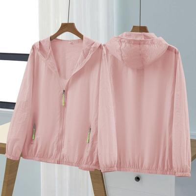Sunscreen Clothing for Women UV Protection Summer Loose and Versatile Short Breathable and Lightweight Jacket