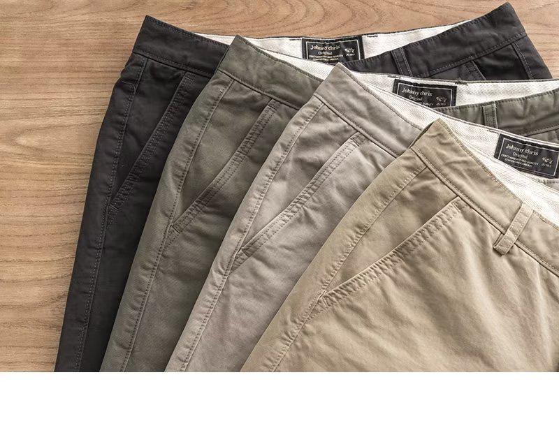 Pánské džíny v americkém stylu na jaro/podzim, slim střih, rovné nohavice, prané, těžké (2023)