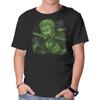 Unisex Crew Neck T-Shirt Pirate Hunter Swordsman Graphic Short Sleeve Casual Tee