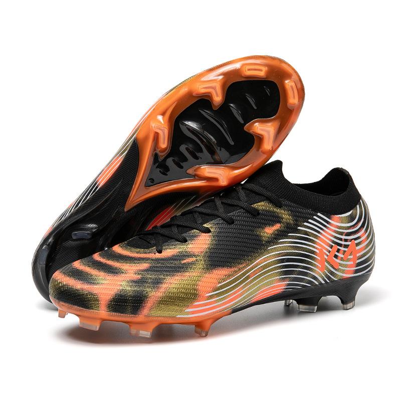 Men'S And Women'S Long-Nail Football Shoes Training Shoes Competition Youth Lace-Up Soccer Shoes