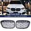 Geetha Automobilio Deimantinės Priekinės Grotelės Sportinės Grotelės BMW X1 F48 F49 2016 2017 2018 Meteor Stiliaus Grotelės Automobilio Stiliaus Dalys