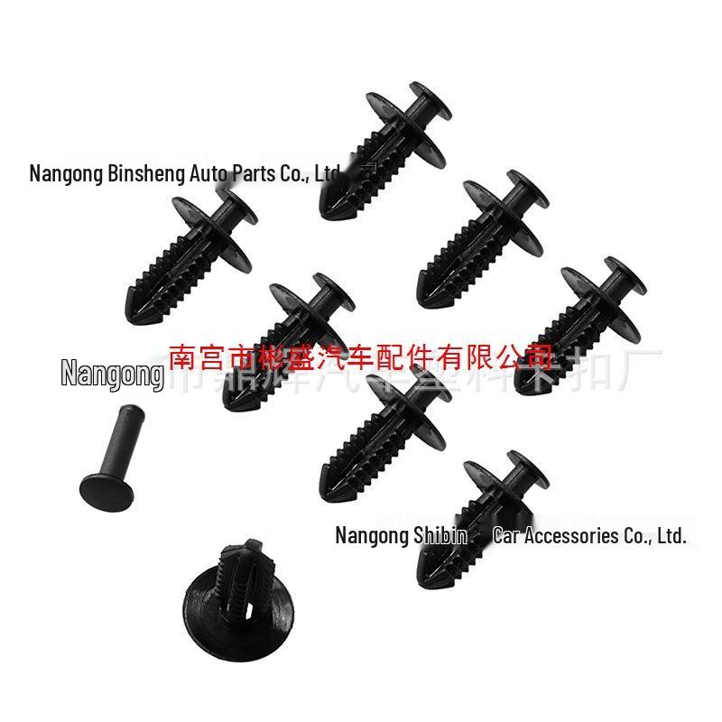 Compatible Fixing Clips for BMW, Opel, and Mercedes-Benz: Bumper, Fender Lining, Grille.