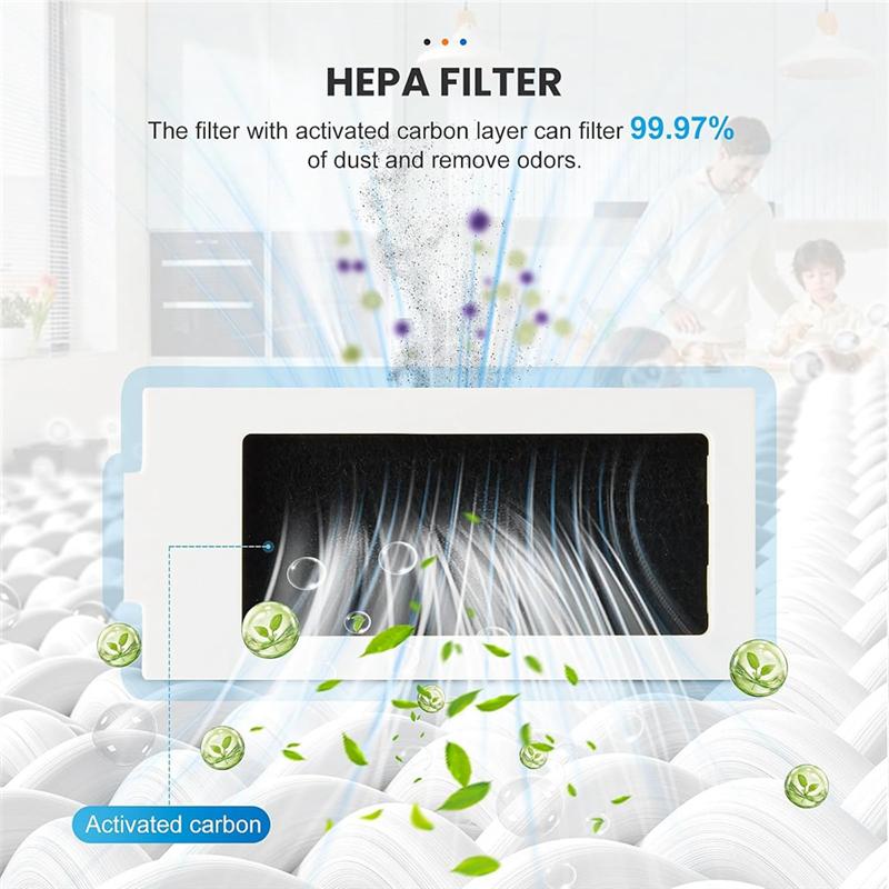 ABBY-For ECOVACS DEEBOT T30S Robot Vacuum Cleaner Main Side Brush Hepa Filter Mop Cloth Dust Bags Parts