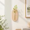Home Ornaments Wall Decoration Wooden Flower Pot Minimalist Wall Mounted Planter  Home Decor