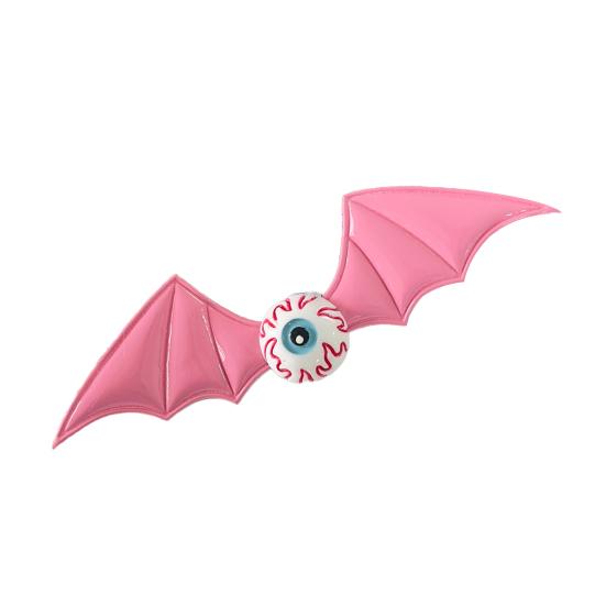 Halloween Hairpin Dark Style Bat Wings Pumpkin Eyeball Design Spoof Hair Clip Versatile Gothic Street Party Hair Accessory