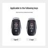 18-20 Dongfeng Fengguang 580 Key Case: Protective Remote Control Bag with Metal Buckle