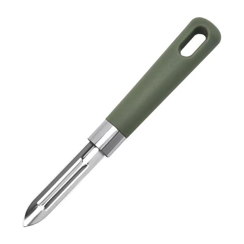 Zhaoran 2-in-1 Stainless Steel Peeler & Fruit Knife