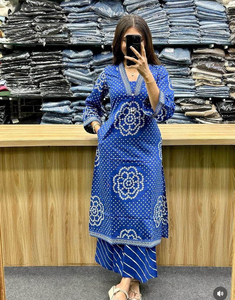 Women Designer Kurta Pant Dupatta Set Indian Bollywood Party Wear Top Tunic Salwar Suit