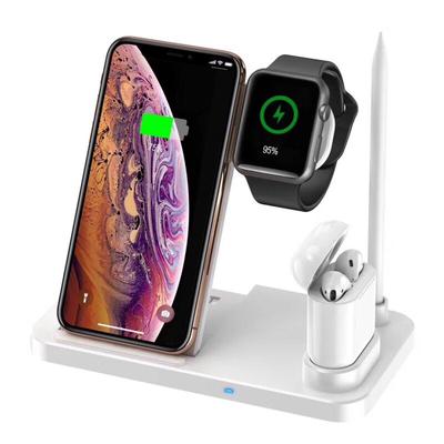 4in1 Fast Wireless Charging Station Dock Stand Holder For 4in1 Fast Wireless Charging Station Dock Stand Holder For
