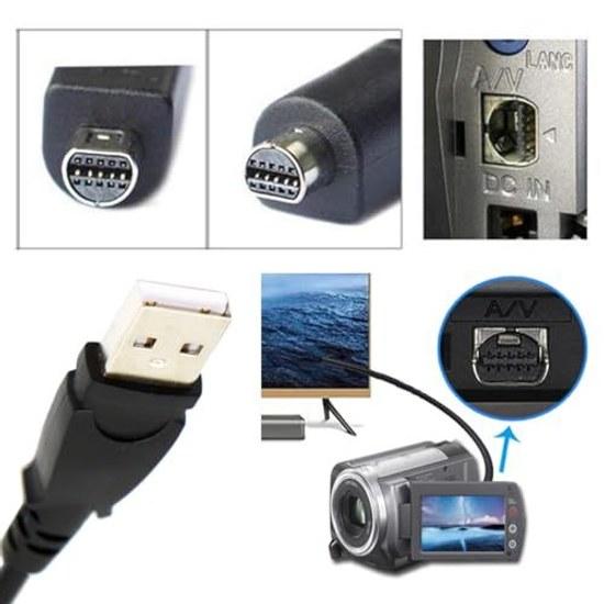 Cavo dati USB VMC-15FS a 10 pin per sincronizzazione dati videocamera digitale Sony Handycam NF-CA-003