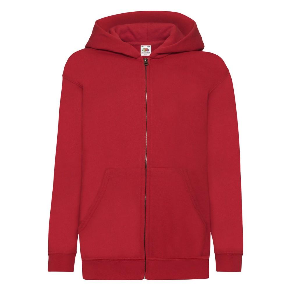 Fruit of the Loom Childrens/Kids Classic Hooded Jacket
