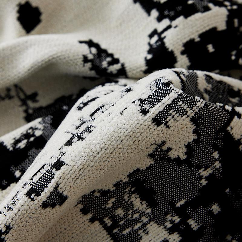 Light Luxury High-Grade Sofa Towel Cover Cloth Full Cover Chenille Four Seasons Universal Anti-Cat Scratch French Sofa Cushion Cover Blanket