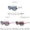Retro Ladies Fullframe Polarized Sun Glasses With Tac Lenses For Driving And Party Wear
