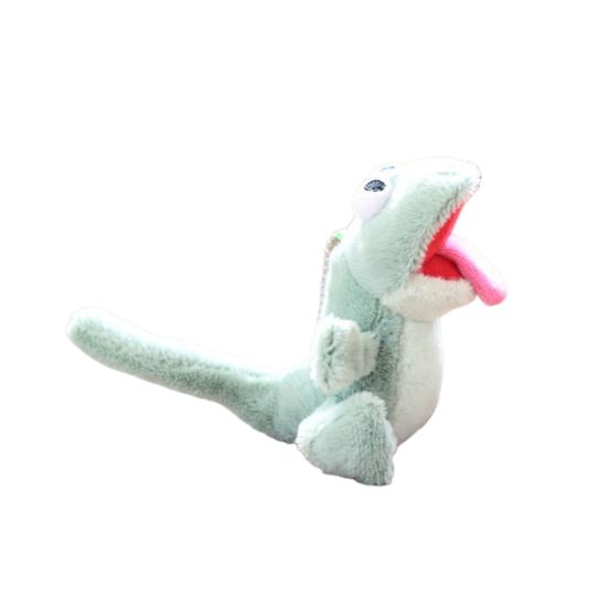 

Kawaii Lizard Plush Keychain Cute Blep Tongue Stuffed Animal with Magnetic Lock, Funny Gag Gift for Backpack Purse Charm A