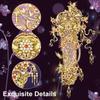 Piececool 3D Puzzle Aurora Metallic Nano Puzzle 3D Metal Puzzle Metal Model Assembly Kit No Glue Required 2 Star Difficulty Level For Intermediate