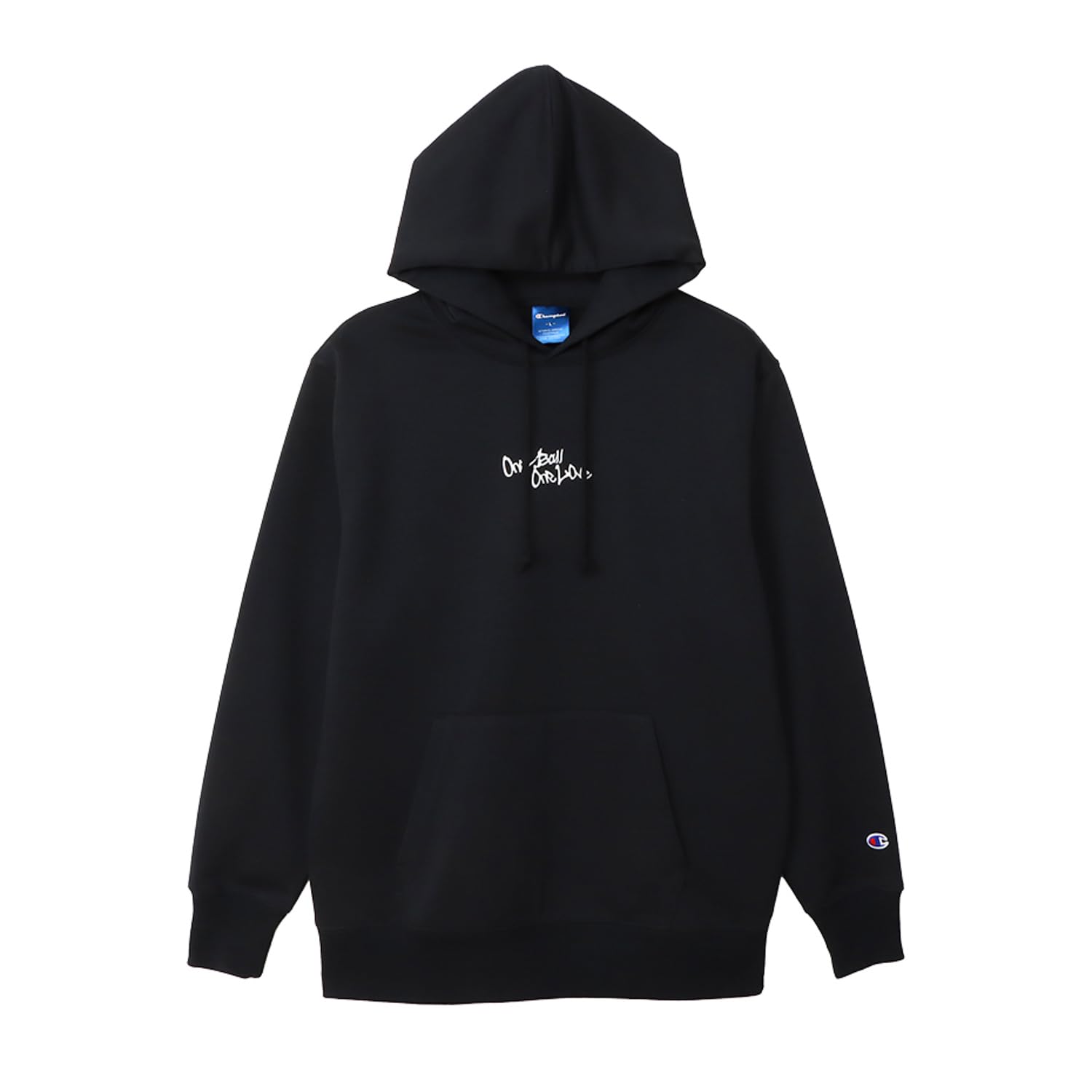 

Champion Long Sleeve Fleece Hooded Sweatshirt with Graphic Men s Quick-Drying Print, Basketball, Black, C3-AB115 чёрный