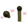 5Set Carp Fishing Accessories Kit C Clip (3/6lb) Q Ring Clip Heli Bead Sleeves Carp Hair Rig For Carp Fishing Terminal Tackle