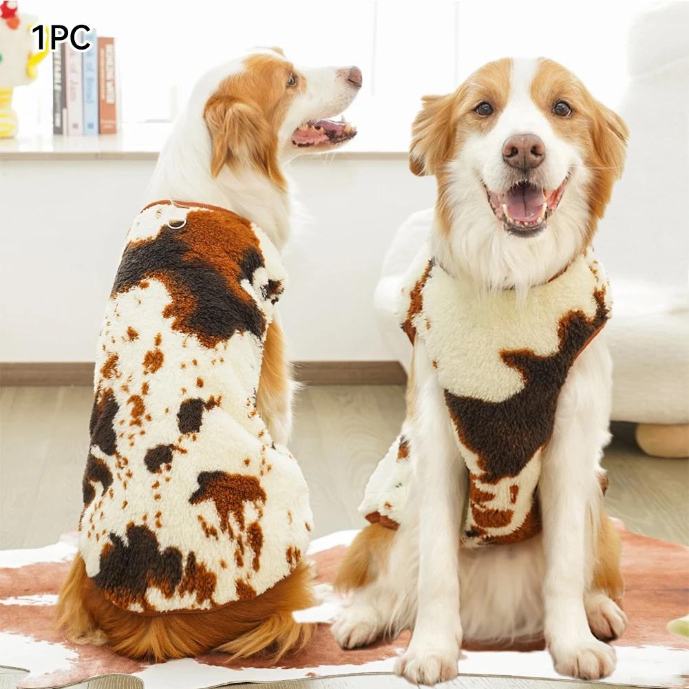 Für M-7XL Haustier Warme Flanellkleidung Winter Plüsch Warmer Hundemantel Haustierkleidung 5-35kg Bichon Französische Bulldogge Kleidung Pyjama