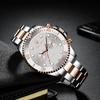 Tevise Men Business Watch Stainless Steel Quartz Watch Date Fashion Casual Watches Sapphire Crystal Watch