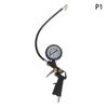 Vehicle Tire Air Pressure Assessment Tool 220PSI, Complete with Dial Meter Inflator Pump
