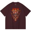 T-shirt Heavy Metal 100% Cotone 230 Gsm Stampa Band Rock Musica Popolare Unisex T-shirt Pesante in Cotone