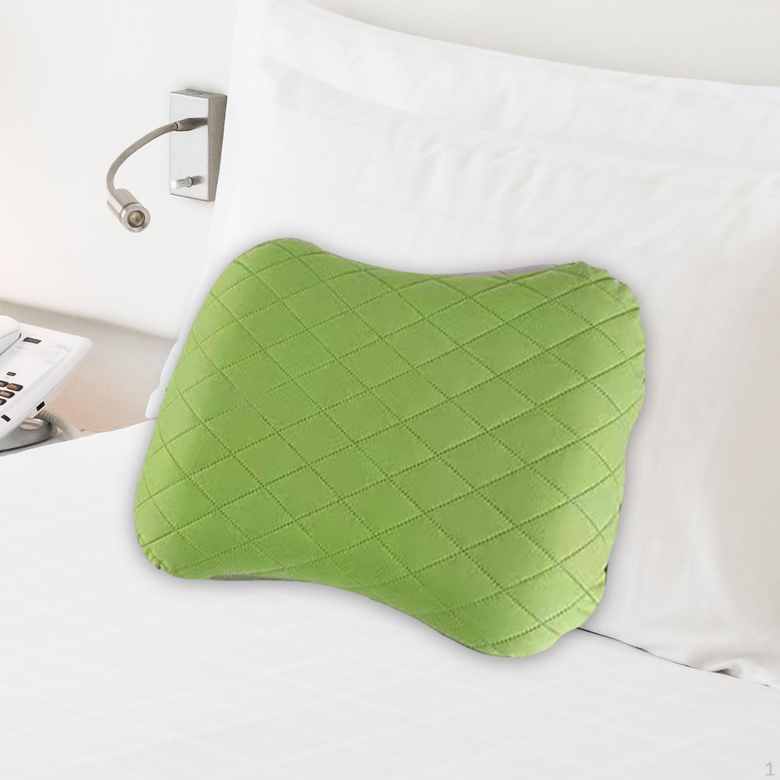 

Подушка для кемпинга, дорожная подушка, удобная, компактная, эргономичная, для походов, поясничная поддержка