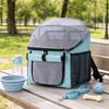 Breathable Cycle Handlebar Bag Convertible Cycle-Mounted Pet Carrier for