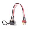 Elektrische Scooter Oplaadinterface Vervanging Skateboard Stalen Stroom Oplaadpoort voor KUGOO M4 PRO Step