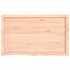 VidaXL Étagère murale 100x60x4 cm bois de chêne massif non traité 363570