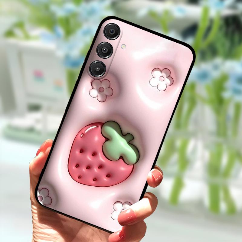 Für Samsung A56 5G Hülle A06 A16 4G 5G Niedliche Cartoon Weiche TPU Silikon Hülle Für Galaxy A26 / A36 / A 56 Handyhüllen A 26 36 Hüllen