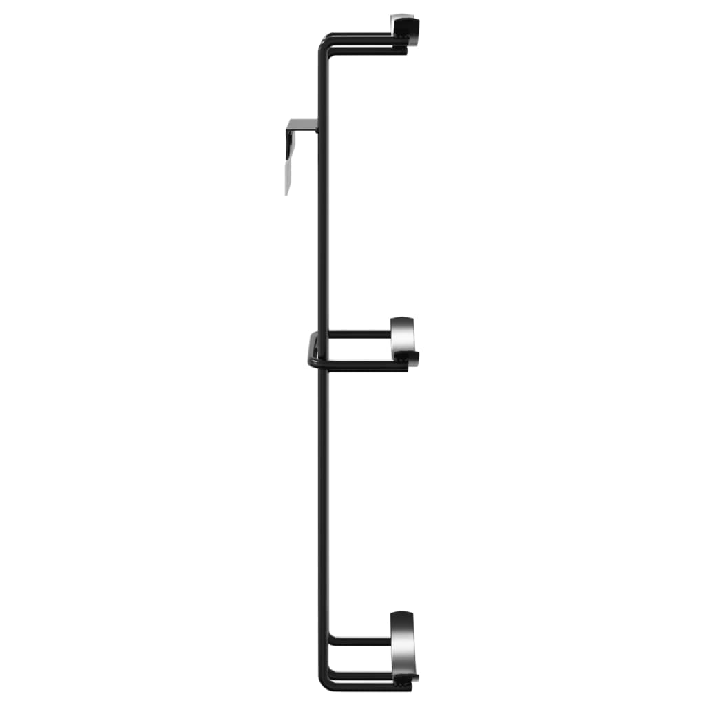 Vidaxl Obstacle Stands, For Mounting On a Barrel, 2 Pcs, Black