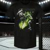 Tricou Grafic Luptă UFC Diego Lopes Vara 2026 Femei Sport Bumbac Mânecă Scurtă Larg Casual Fitness Unisex