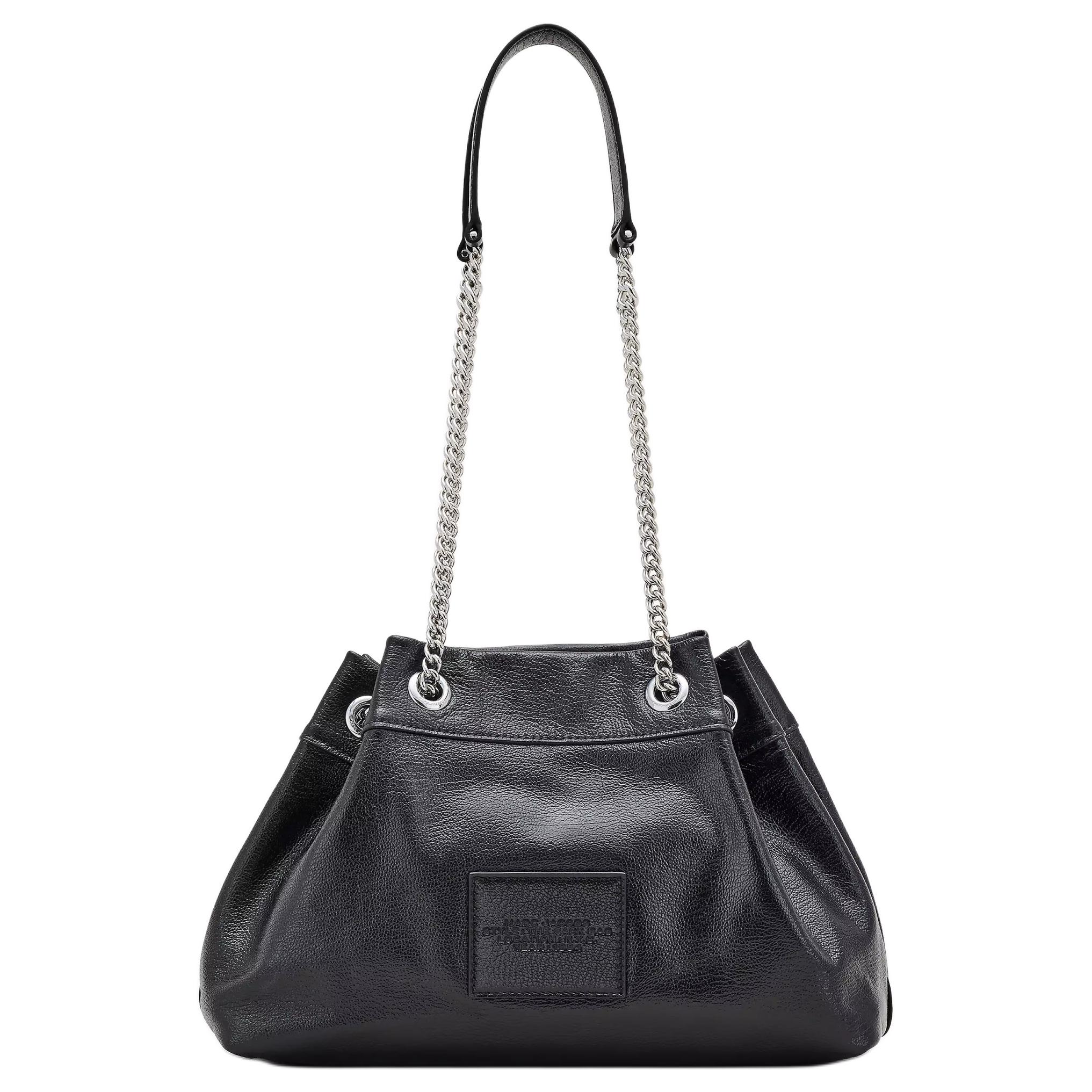

Marc Jacobs Leather Chain Sack Bag Black Men Shoulder_bags 2P5HSH030H02-001 Basic Set (Bag+Dust Bag)