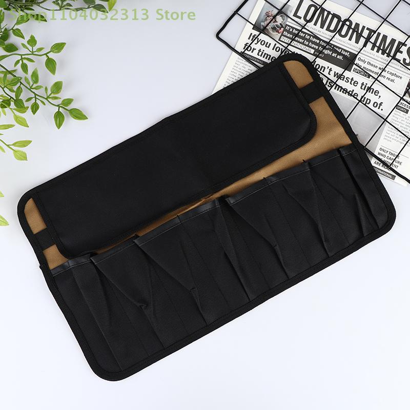 1PC Storage Bag Toolkit Oxford Cloth Roll Portable Pouch Bag Wrench Tool Foldable Spanner Hammer Camping Pocket Tool