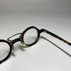 Used New and unused Sunglasses Glasses Eyewear French Vintage Round Round Glasses Boston Retro Tortoiseshell Brown Demi Men's Women's Unisex G-2