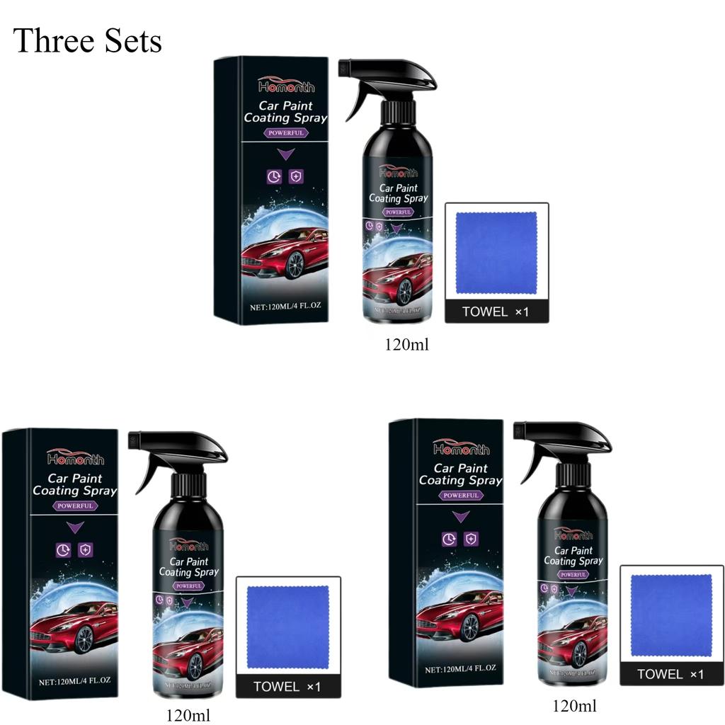 Agente antiincrustante e à prova d'água, spray de revestimento de pintura automotiva multifuncional, agente de manutenção de revestimento, manutenção de pintura de carro
