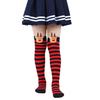 Kids' Christmas Socks Reindeer Plush Striped Knee-High Stockings Over Knee Socks Festive Holiday Wear for Boys Girls