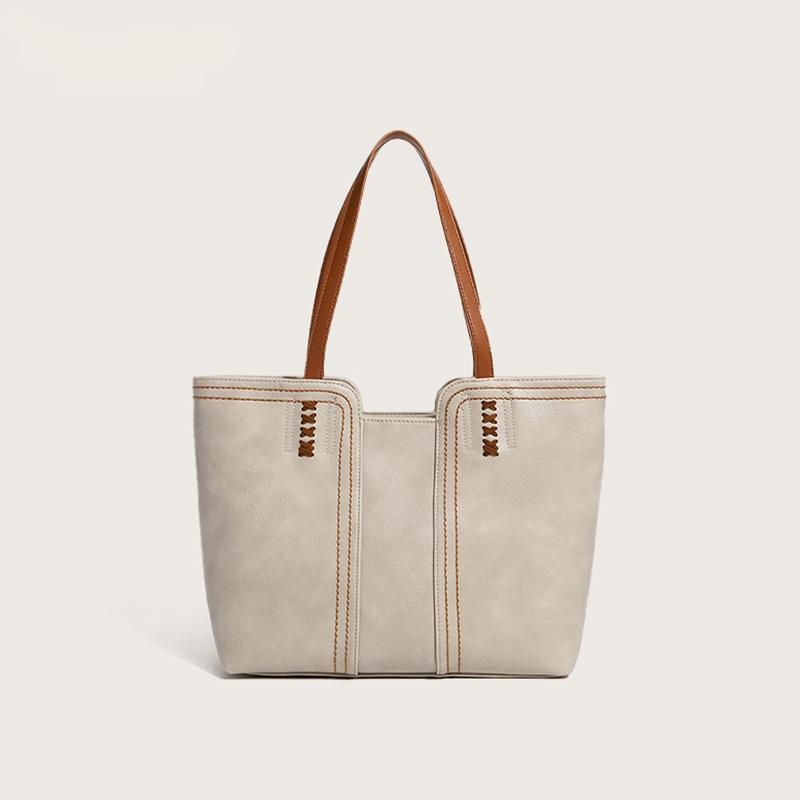 ashion ersatile ew tylish Simple etro arge apacity Shoulder ortable Commuter ig Bag omen серый
