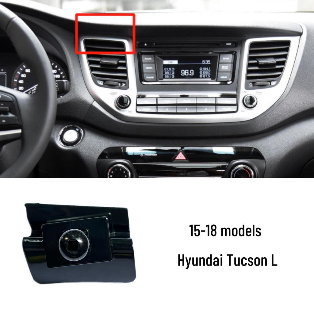 Custom Hyundai Tucson 2019 Car Phone Holder - Interior Clip-on Gravity Mount