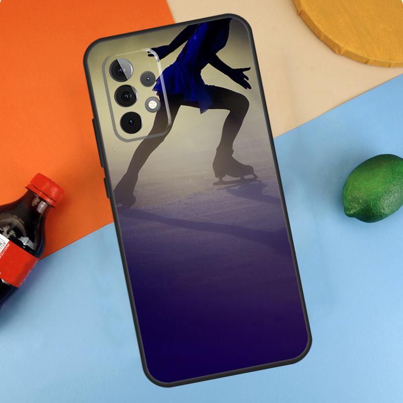 Figure Skating Dance Case For Samsung Galaxy A54 A34 A14 A53 A13 A23 A33 A73 A51 A71 A12 A22 A32 A52 A21S Coque