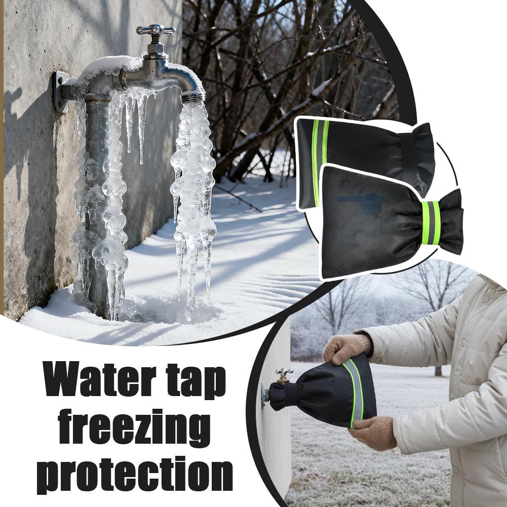 Thicken Garden Faucet Socks Outdoor Faucet Covers Winter Freeze Protection Upgraded Waterproof Hose Insulated Spigot