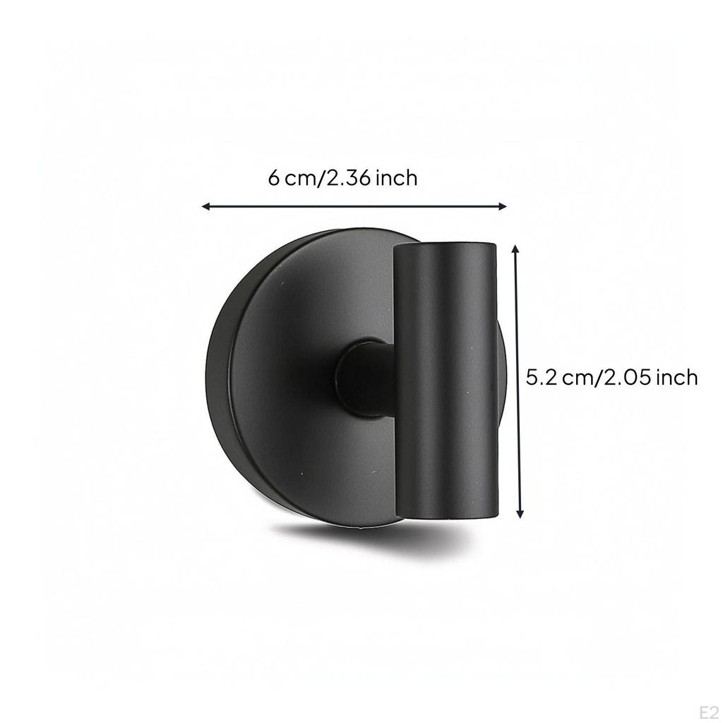 Suction Hook Stainless Steel Cup Screwless for Renters, Washroom, Shower, Kitchen