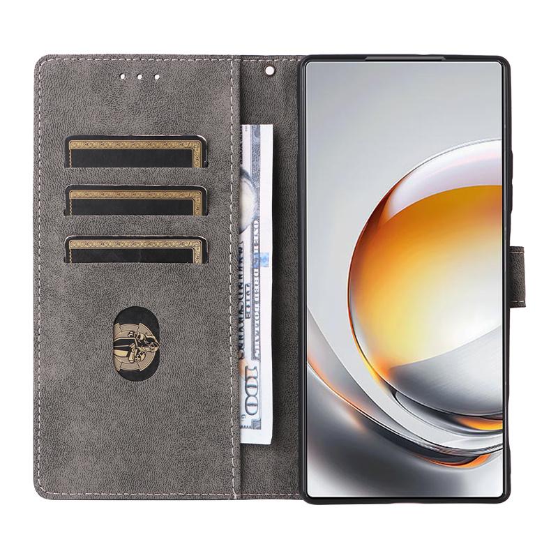 Für ZTE Nubia Z80 Ultra Hülle Schutz Business Flip Leder Magnetische Handyhülle für ZTE Nubia Z80 Ultra Handyhülle