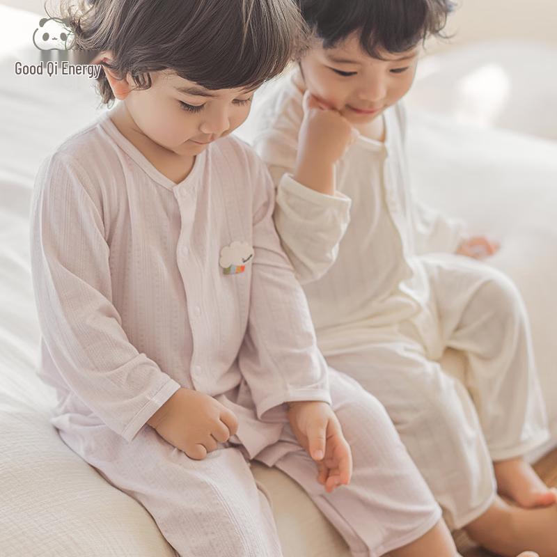 Guaiqixiong Lenzing Modal Long-Sleeve Baby Romper 73