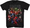 2026 Neues Vintage X-Men 90er Jim Grafikdruck Stilvolles Herren Freizeit Rundhals Locker Kurzarm T-Shirt