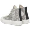Converse Chuck Taylor All Star First String High White Snow White Black Unisex Sneakers Grey A18413C
