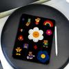 Cute Little Flower Smart PU Case for IPad 10.2 Case 7/8/9th Generation IPad 10th Generation Air 4/5 10.9 Pro 11 Inch Ipad Mini 6