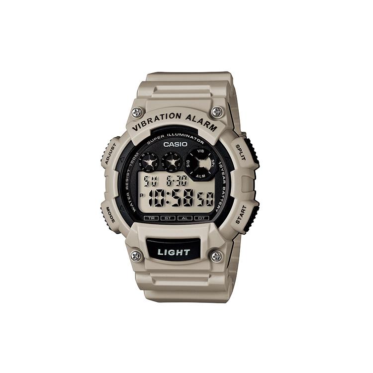 CASIO Men YOUTH Coffee Watch W-735H-8A2 W-735H-8A2 Khaki Strap